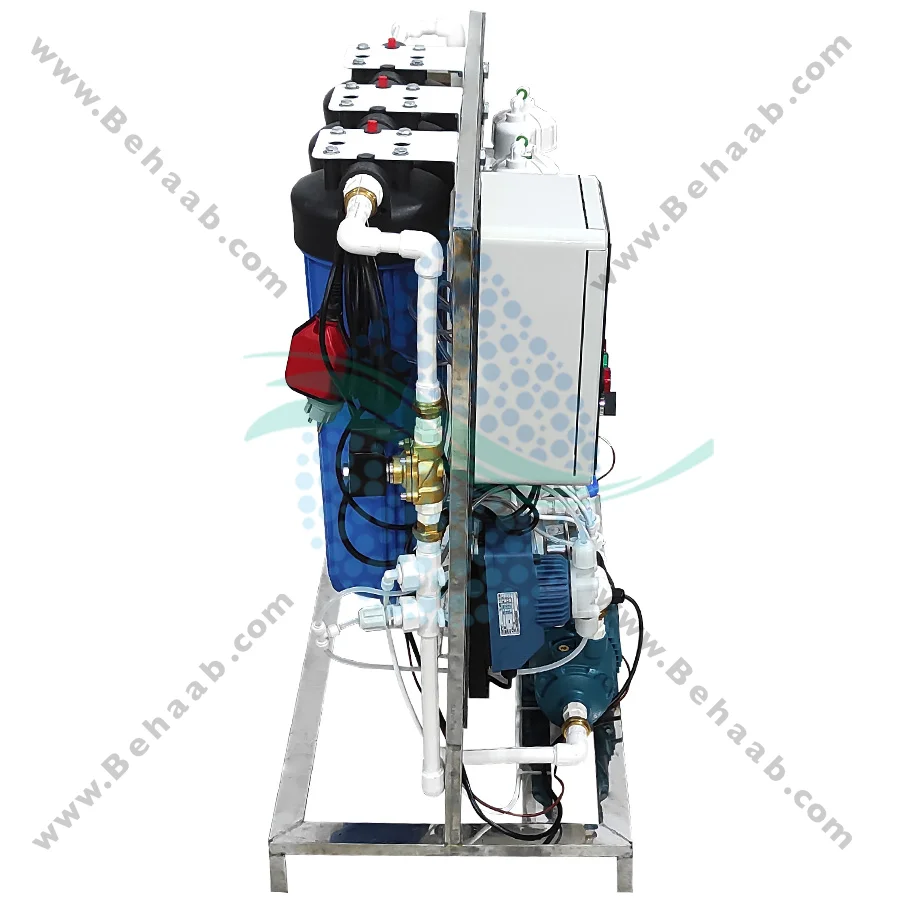 تصفیه آب نیمه صنعتی 1600 گالن - 1600 GPD Commercial Reverse Osmosis Water Filtration System