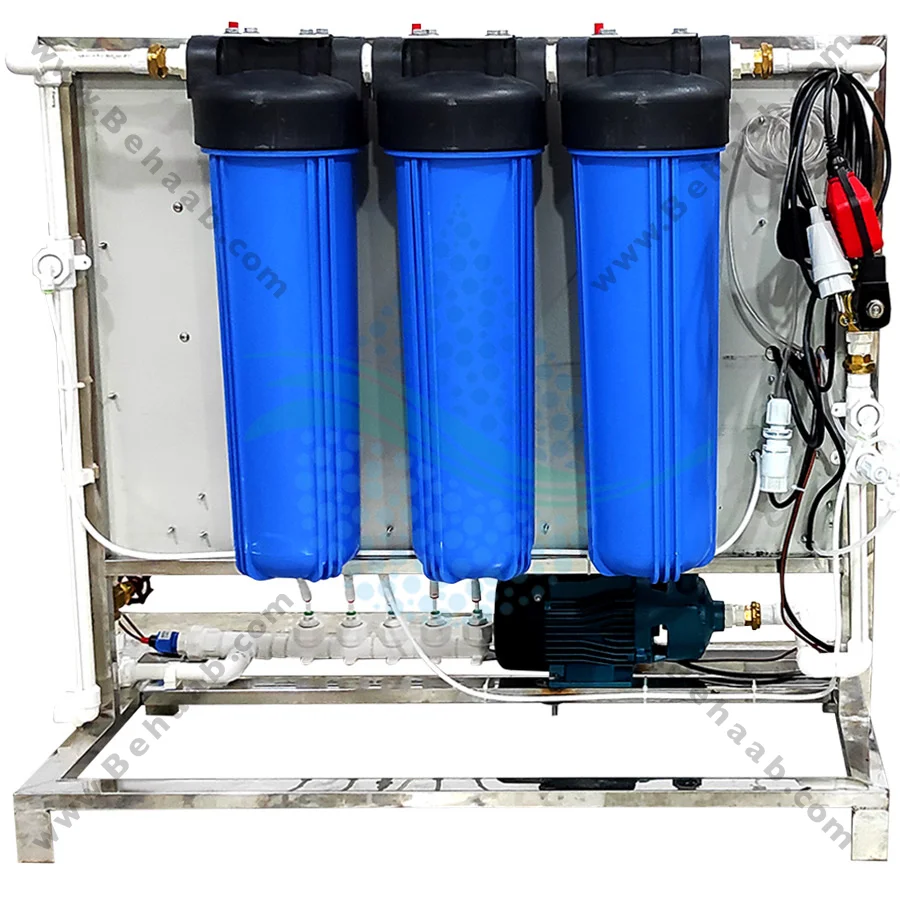 تصفیه آب نیمه صنعتی 1600 گالن - 1600 GPD Commercial Reverse Osmosis Water Filtration System