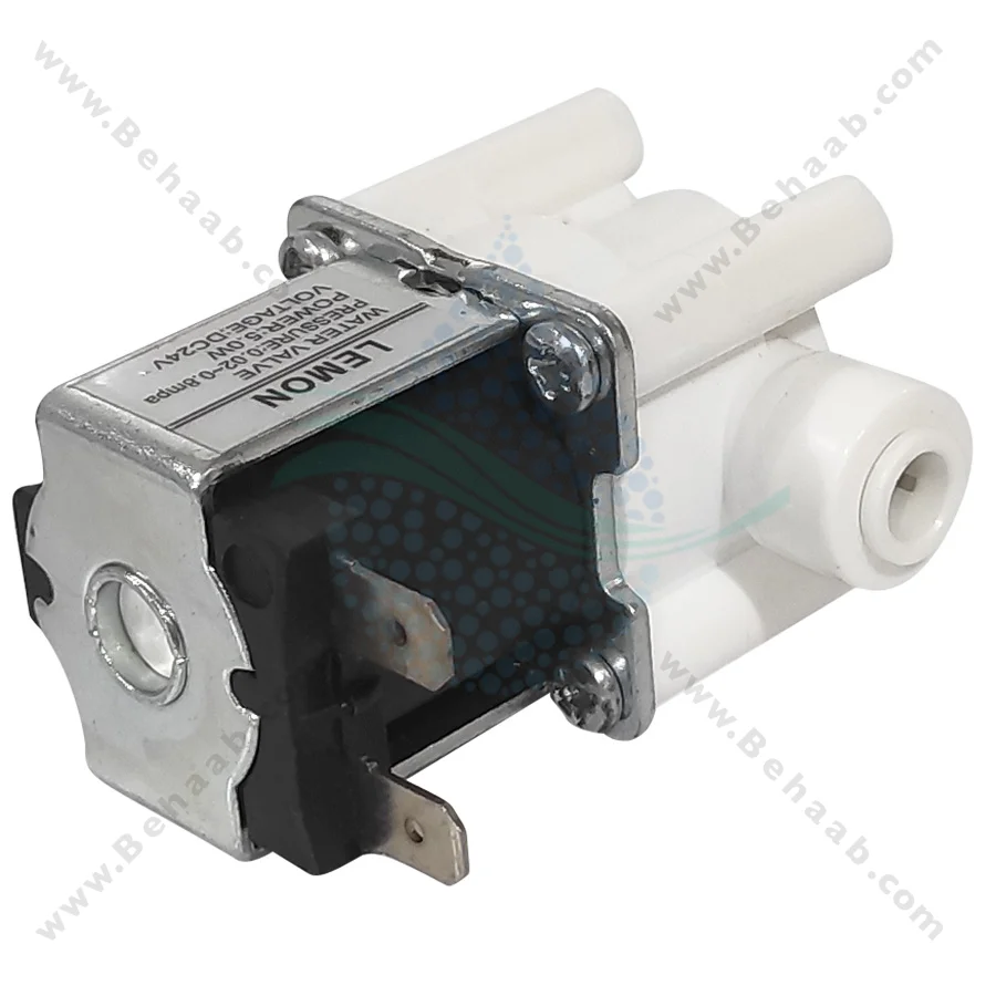 شیر برقی تصفیه آب لمون LEMON - 24V DC RO Water Purifier Solenoid Valve LEMON