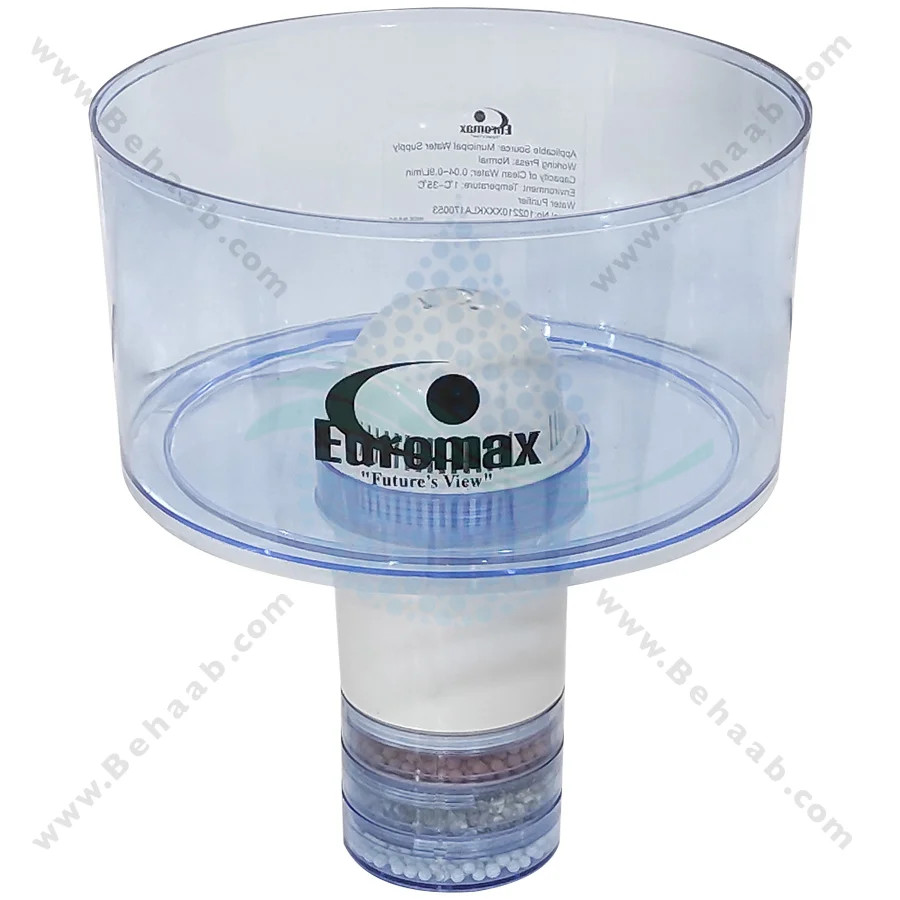 مخزن آبسردکن تصفیه دار EUROMAX - EUROMAX Water Filtration System for Top-Load Water Dispensers