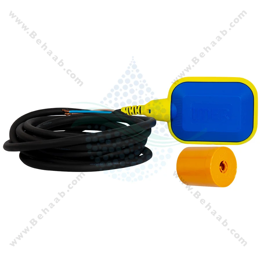 فلوتر برقی ایمر Imer مدل SK-12A با کابل 3 متری - IMER Magnetic Float Level Switch SK-12A With Cable 3M
