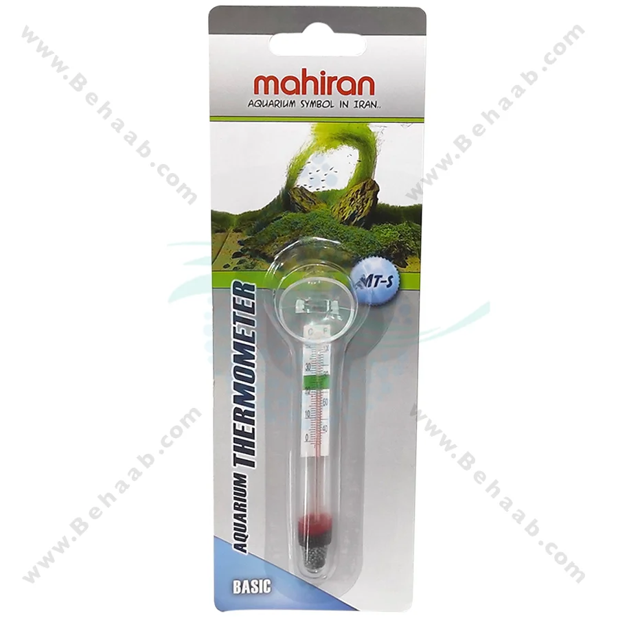 دماسنج جیوه‌ای آکواریوم ماهیران MT-S - MT-S Floating Thermometer for Aquarium Fish Tank