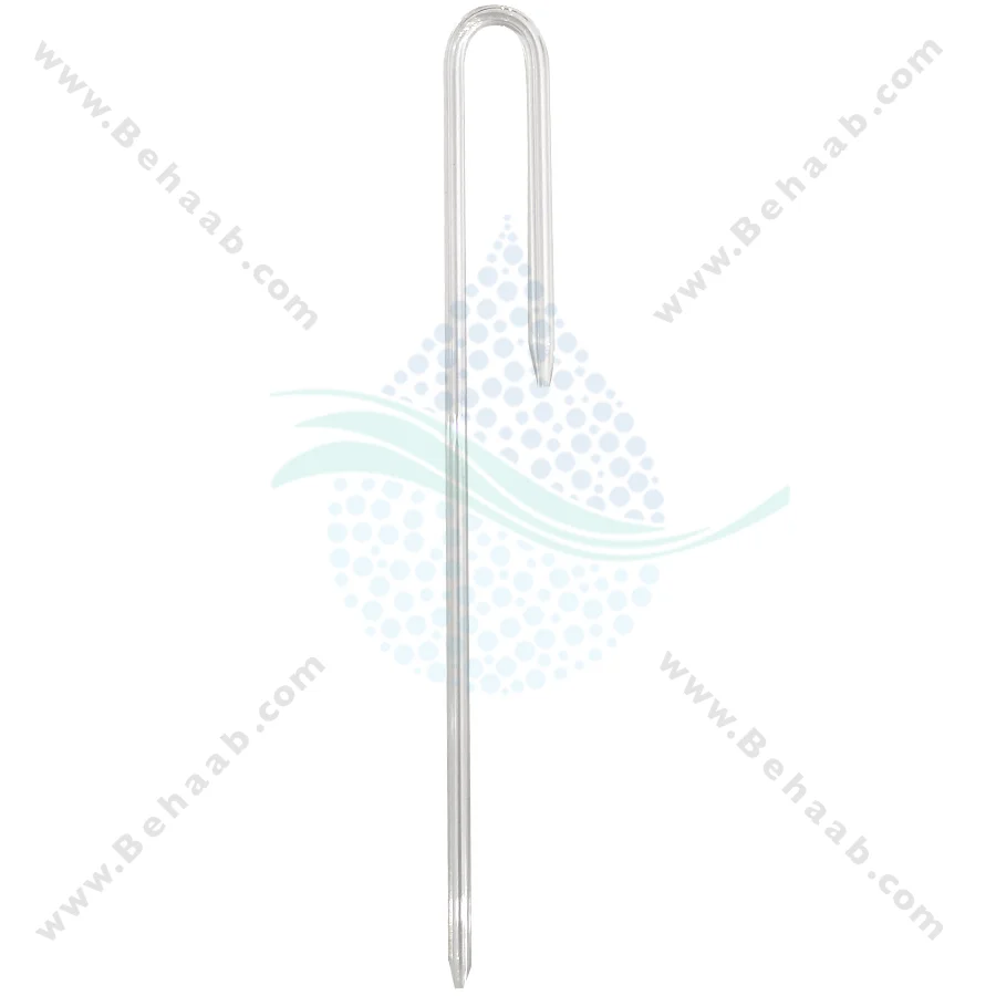 رابط یو شکل شیشه ای شلنگ هوا 30 سانتیمتری آکواریوم - U Shaped Glass Tube for Aquarium Co2 System Diffuser 30 CM