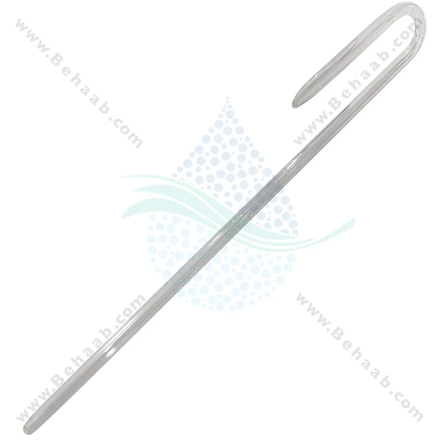 رابط یو شکل شیشه ای شلنگ هوا 30 سانتیمتری آکواریوم - U Shaped Glass Tube for Aquarium Co2 System Diffuser 30 CM