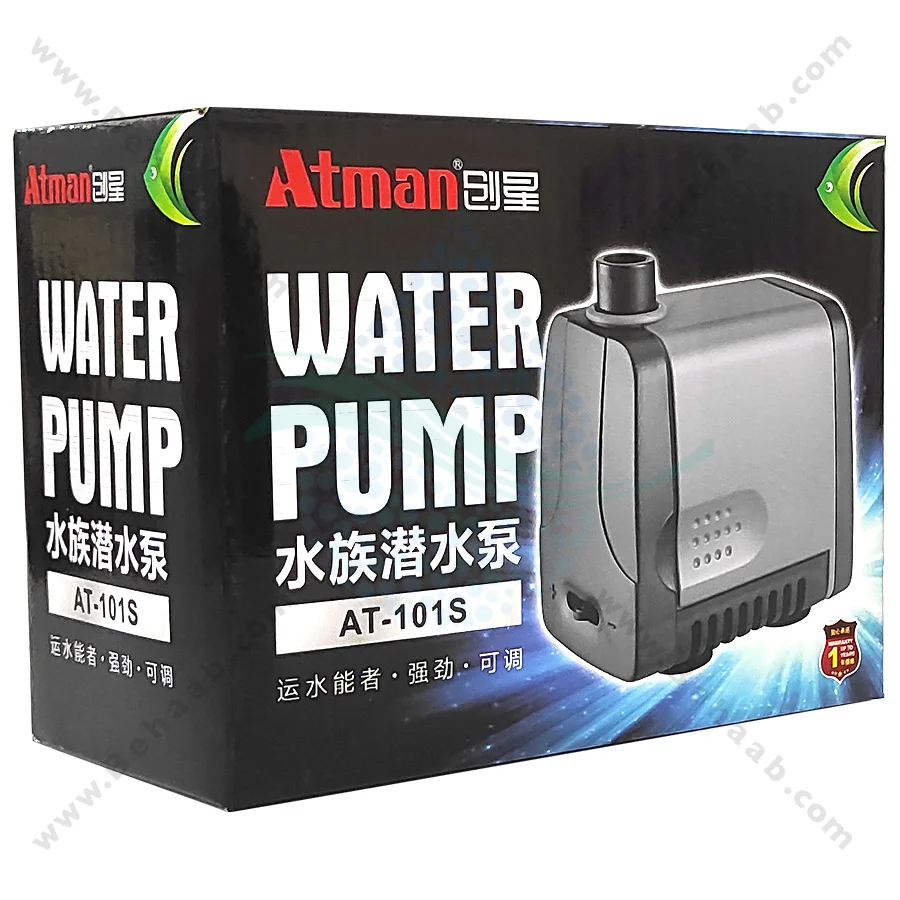 واتر پمپ آکواریوم آتمن مدل AT-101S - Submersible Aquarium Pumps Atman Model AT-101S