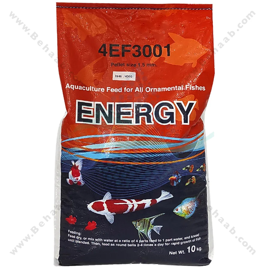 غذای ماهی انرژی مدل 4EF3001 وزن 10 کیلوگرم - Fish Food Energy Model 4EF3001 10kg
