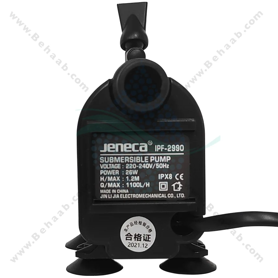 پاور هد آکواریوم جنکا مدل IPF-2990 - Submersible Aquarium Pumps Jeneca Model IPF-2990