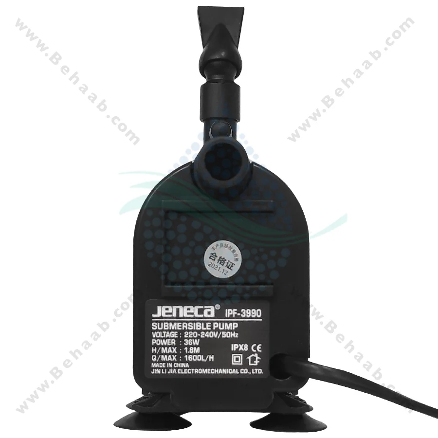 پاور هد آکواریوم جنکا مدل IPF-3990 - Submersible Aquarium Pumps Jeneca Model IPF-3990