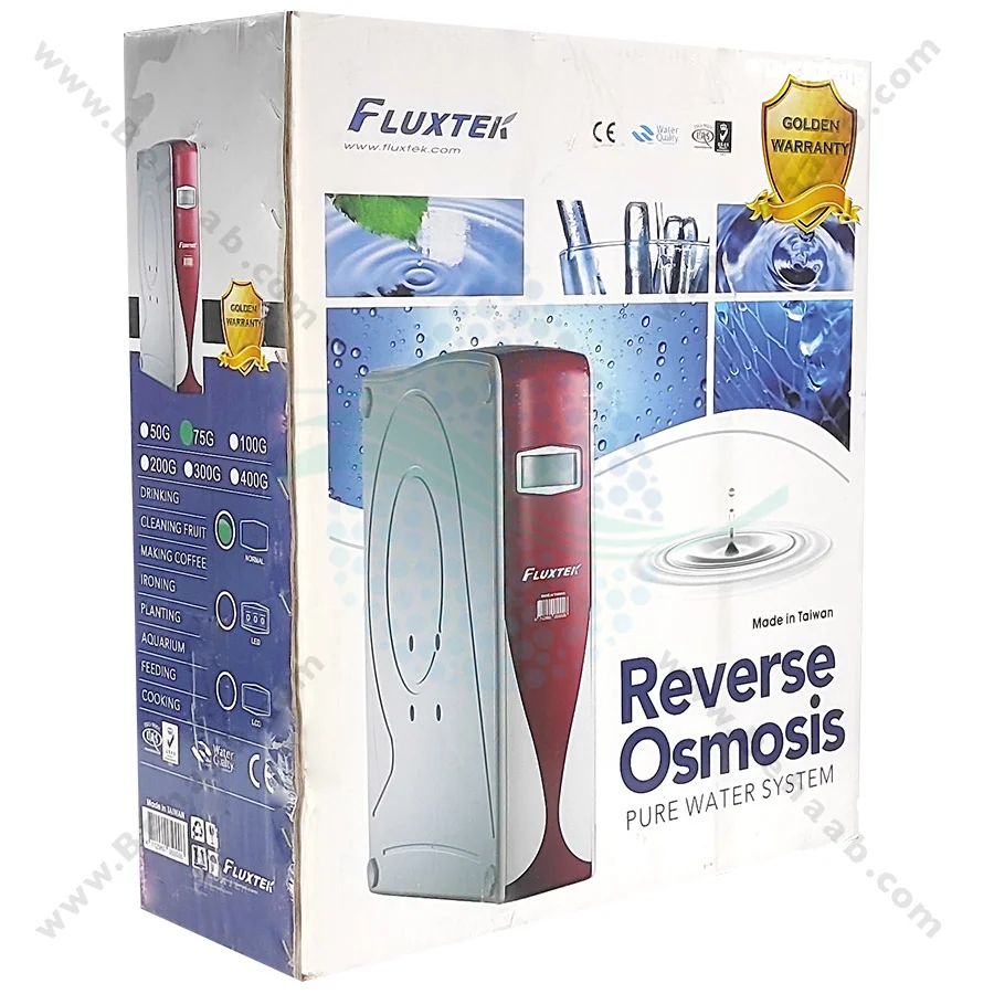 دستگاه تصفیه آب فلکستک کیسی CJ - Fluxtek CJ 5 Stage Reverse Osmosis Water Purification System