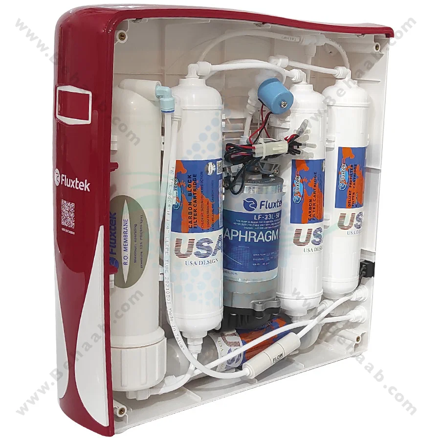 دستگاه تصفیه آب فلکستک کیسی CJ - Fluxtek CJ 5 Stage Reverse Osmosis Water Purification System
