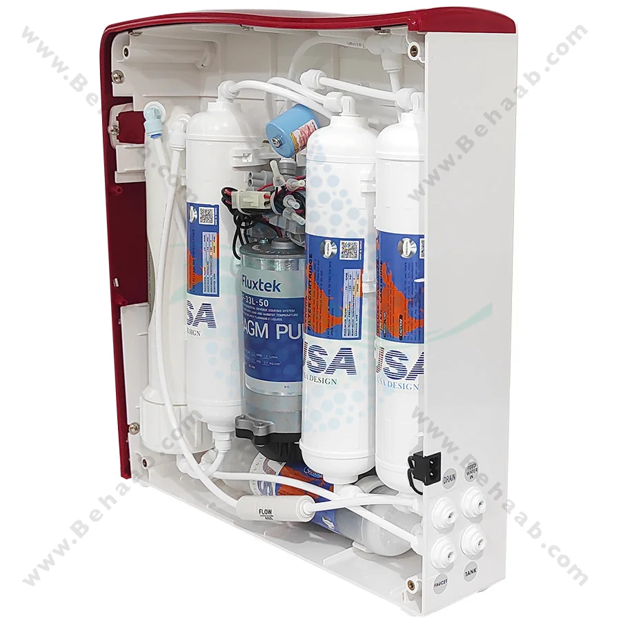 دستگاه تصفیه آب فلکستک کیسی CJ - Fluxtek CJ 5 Stage Reverse Osmosis Water Purification System
