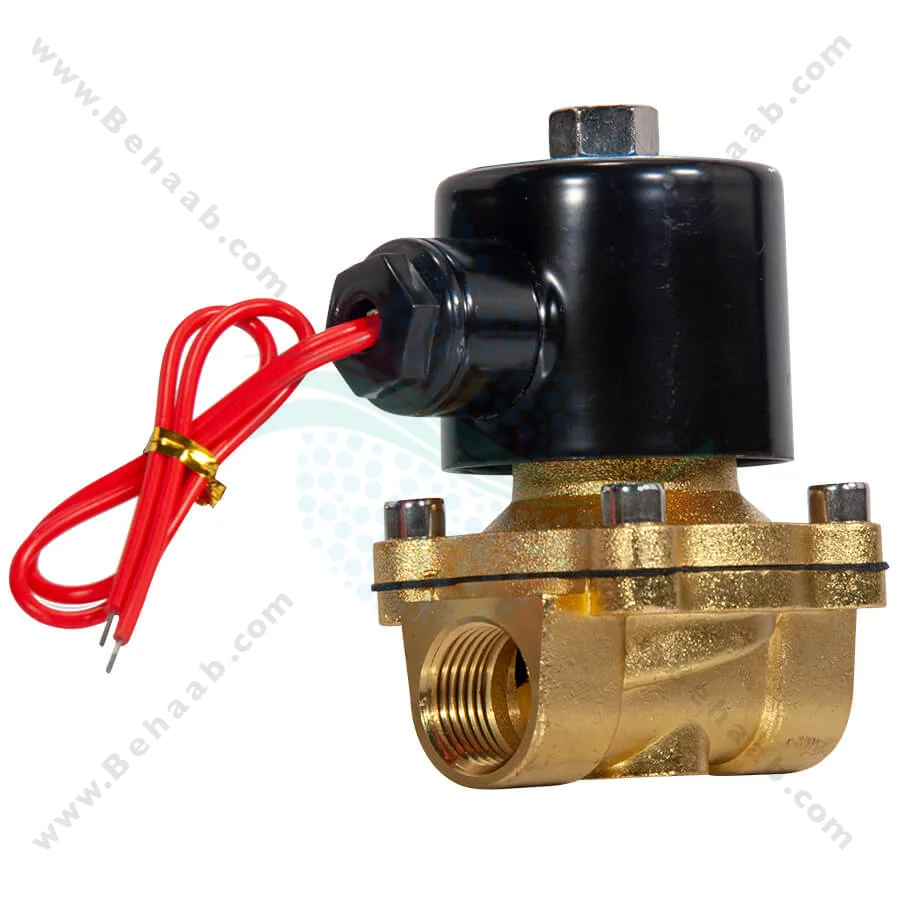 شیر برقی تصفیه آب مدل 2W-160-15 سایز 1/2 اینچ - 1/2inch 2W-160-15 Ro Solenoid Valve 220V AC