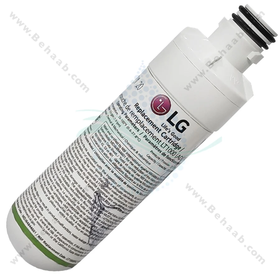 فیلتر یخچال ال جی مدل LT1000P اورجینال - LG LT1000P Refrigerator Water Filter