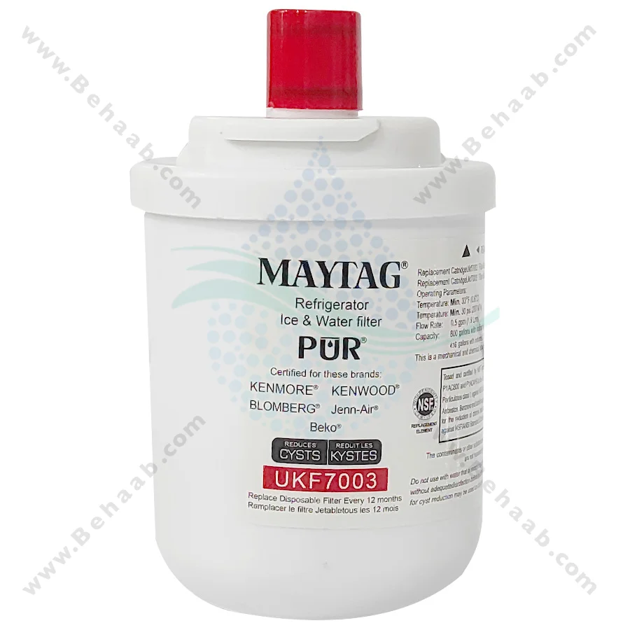 فیلتر یخچال ساید مایتگ مدل UKF7003 چین - Maytag UKF7003 PUR Refrigerator Water Filter