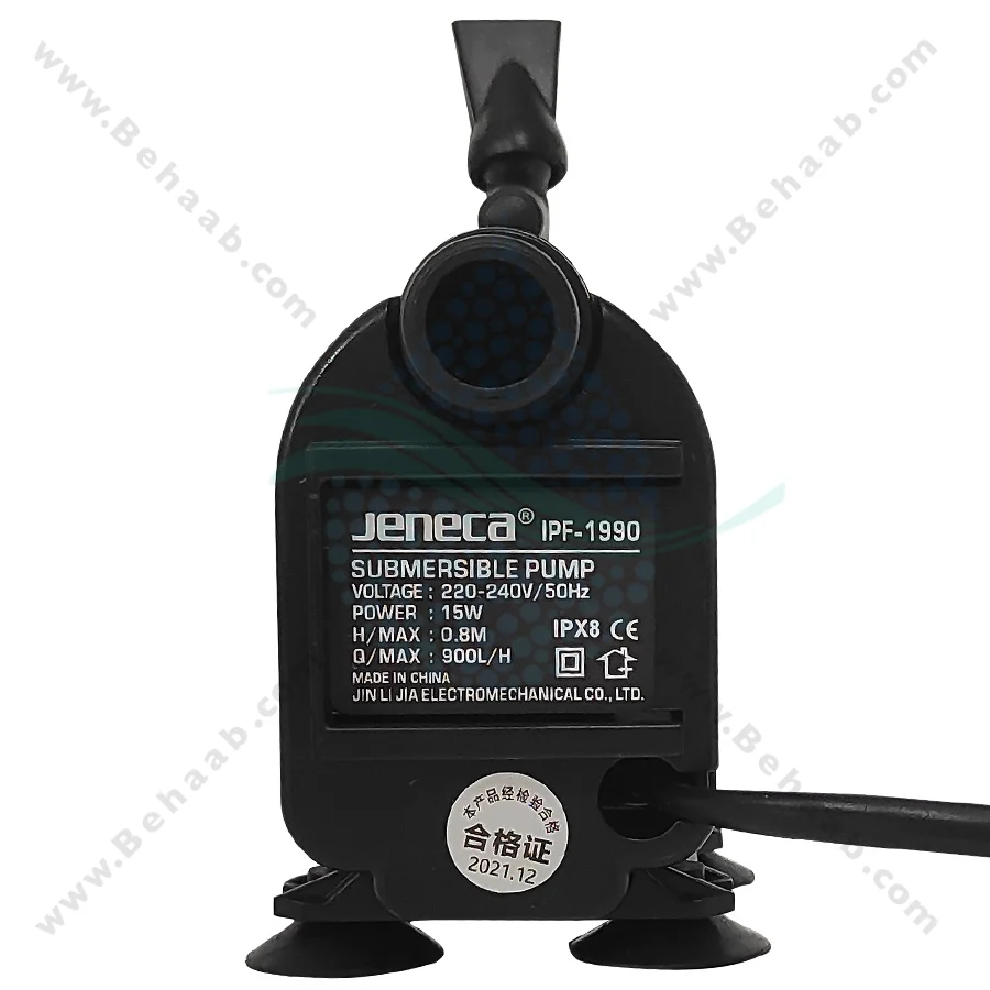 پاور هد آکواریوم جنکا مدل IPF-1990 - Submersible Aquarium Pumps Jeneca Model IPF-1990
