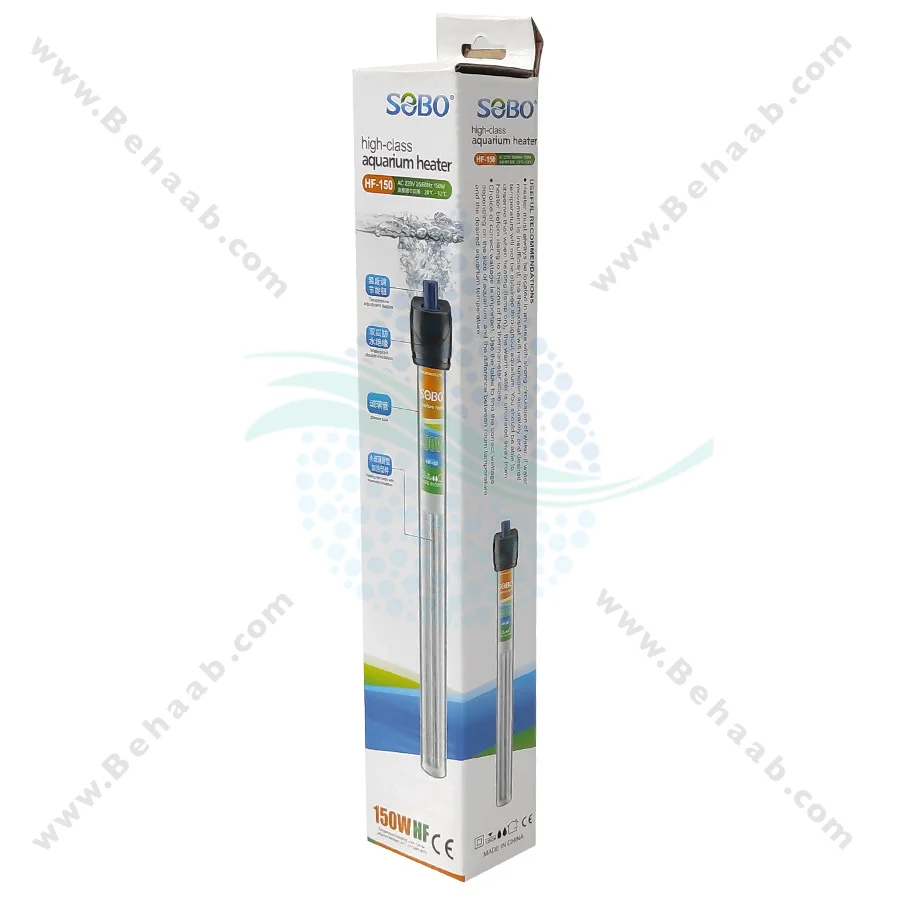 بخاری آکواریوم 150 وات سوبو HF-150 - Aquarium Heaters SOBO HF-150W