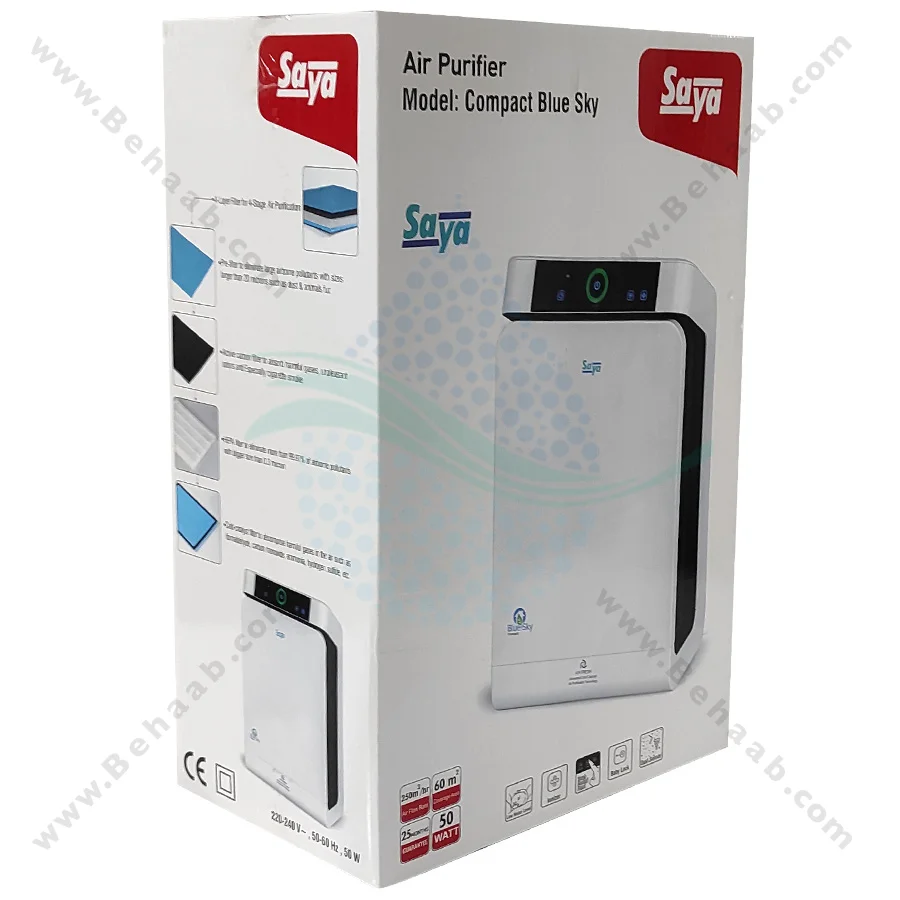 تصفیه هوا سایا مدل بلو اسکای کمپکت Blue Sky Compact - Saya Compact Blue Sky Air Purifier