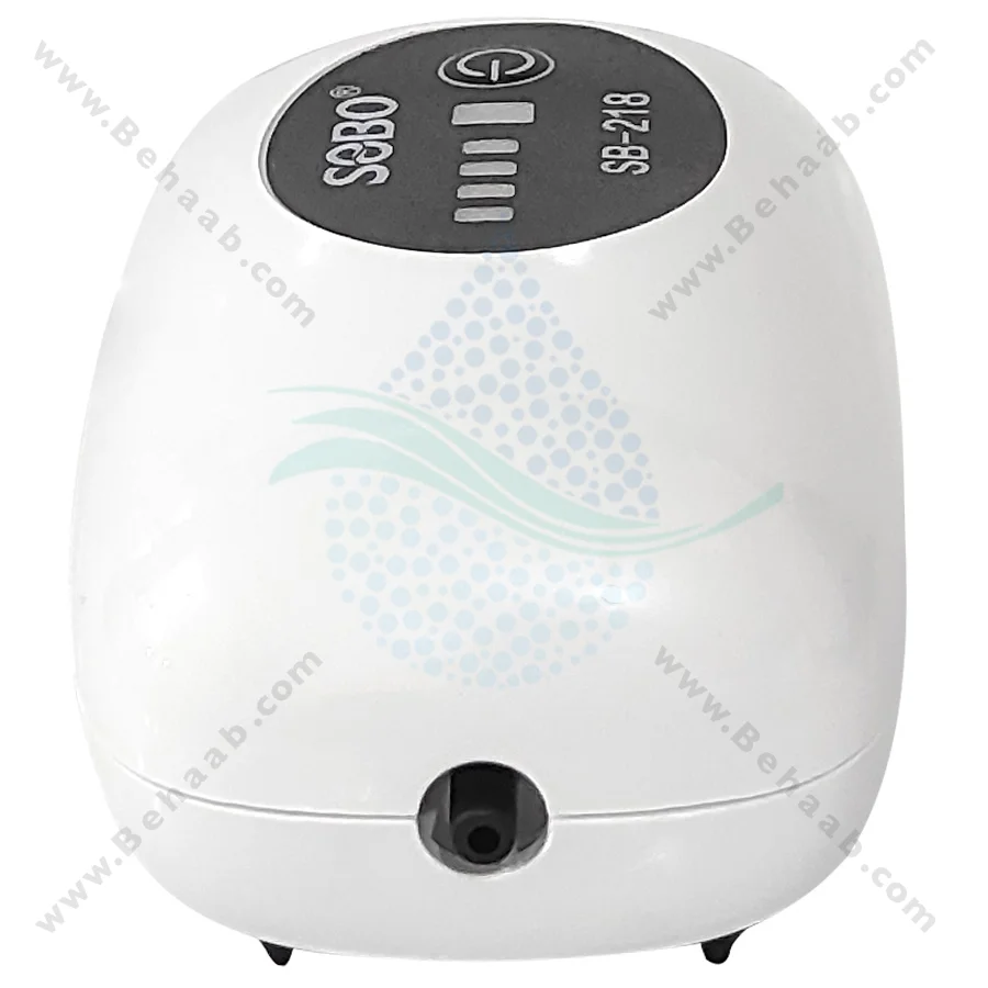 پمپ هوا آکواریوم شارژی سوبو مدل SB-218 - SOBO SB-218 Portable Battery Air Pump Aquarium