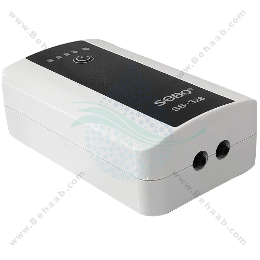 پمپ هوا آکواریوم شارژی سوبو مدل SB-328 - SOBO SB-328 Portable Battery Air pump Aquarium