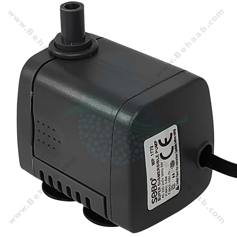 واتر پمپ آکواریوم سوبو مدل WP-1770 - Submersible Aquarium Pump SOBO WP-1770