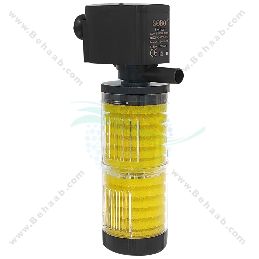 فیلتر داخلی آکواریوم سوبو FE-1502 - Aquarium Internal Filter SOBO FE-1502
