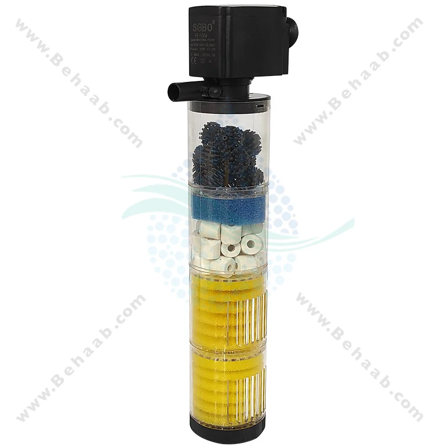 فیلتر داخلی آکواریوم سوبو FE-1504 - Aquarium Internal Filter SOBO FE-1504