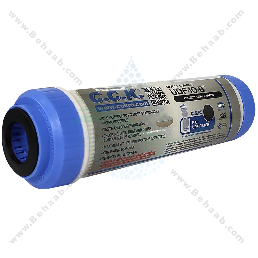 پک 3 عددی فیلتر تصفیه آب سی سی کا اورجینال - 3 Stage 10 inch Water Filter Cartridge PP UDF CTO CCK