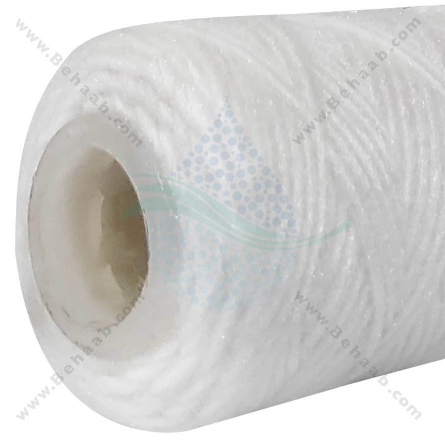 فیلتر نخ تابیده 40 اینچ اسلیم توسکو 5 میکرون مدل SW-40-5 - 40 Inch 5 Micron String Wound Filter Cartridges TOOSCO SW-40-5