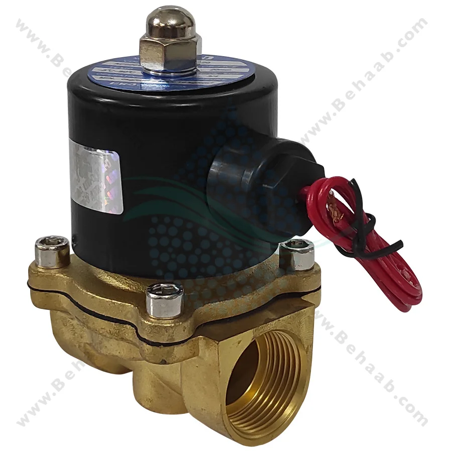 شیر برقی تصفیه آب یونیدی مدل UW-20 سایز 3/4 اینچ - 3/4inch UW-20 Uni-D Type Water Solenoid Valve 220V AC