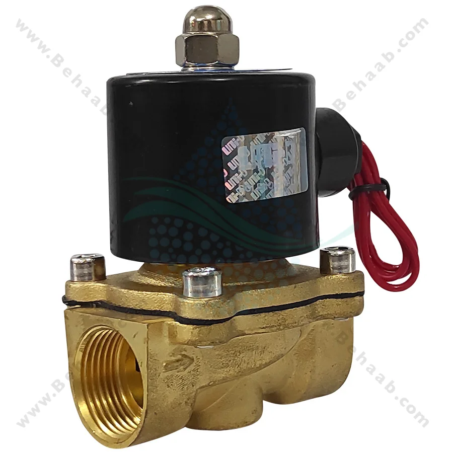 شیر برقی تصفیه آب یونیدی مدل UW-20 سایز 3/4 اینچ - 3/4inch UW-20 Uni-D Type Water Solenoid Valve 220V AC