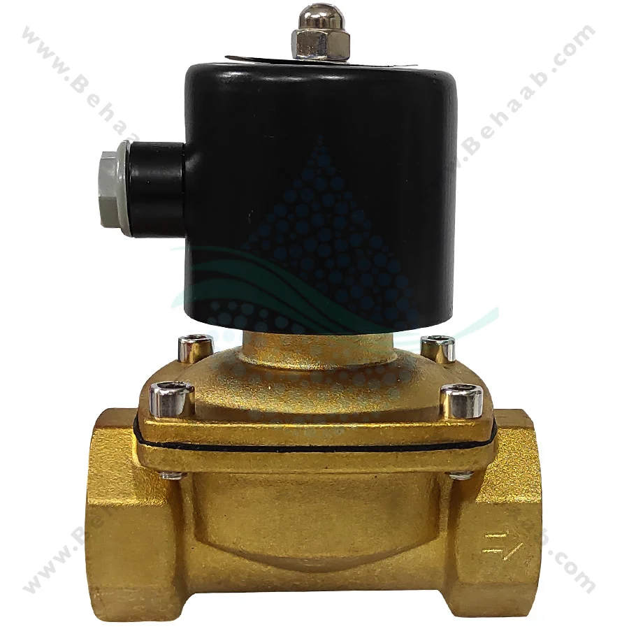 شیر برقی تصفیه آب یونیدی مدل UW-40 سایز 1/2-1 اینچ - 1-1/2inch UW-40 Uni-D Type Water Solenoid Valve 220V AC