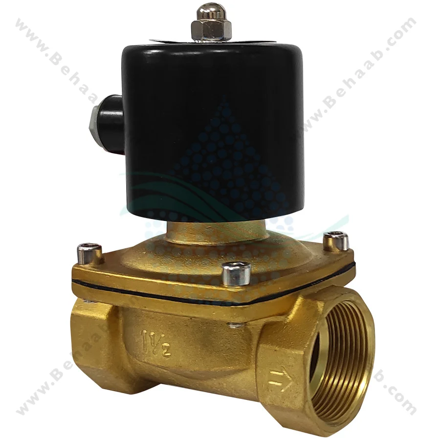 شیر برقی تصفیه آب یونیدی مدل UW-40 سایز 1/2-1 اینچ - 1-1/2inch UW-40 Uni-D Type Water Solenoid Valve 220V AC