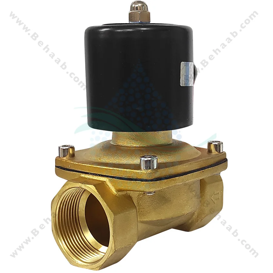 شیر برقی تصفیه آب یونیدی مدل UW-40 سایز 1/2-1 اینچ - 1-1/2inch UW-40 Uni-D Type Water Solenoid Valve 220V AC