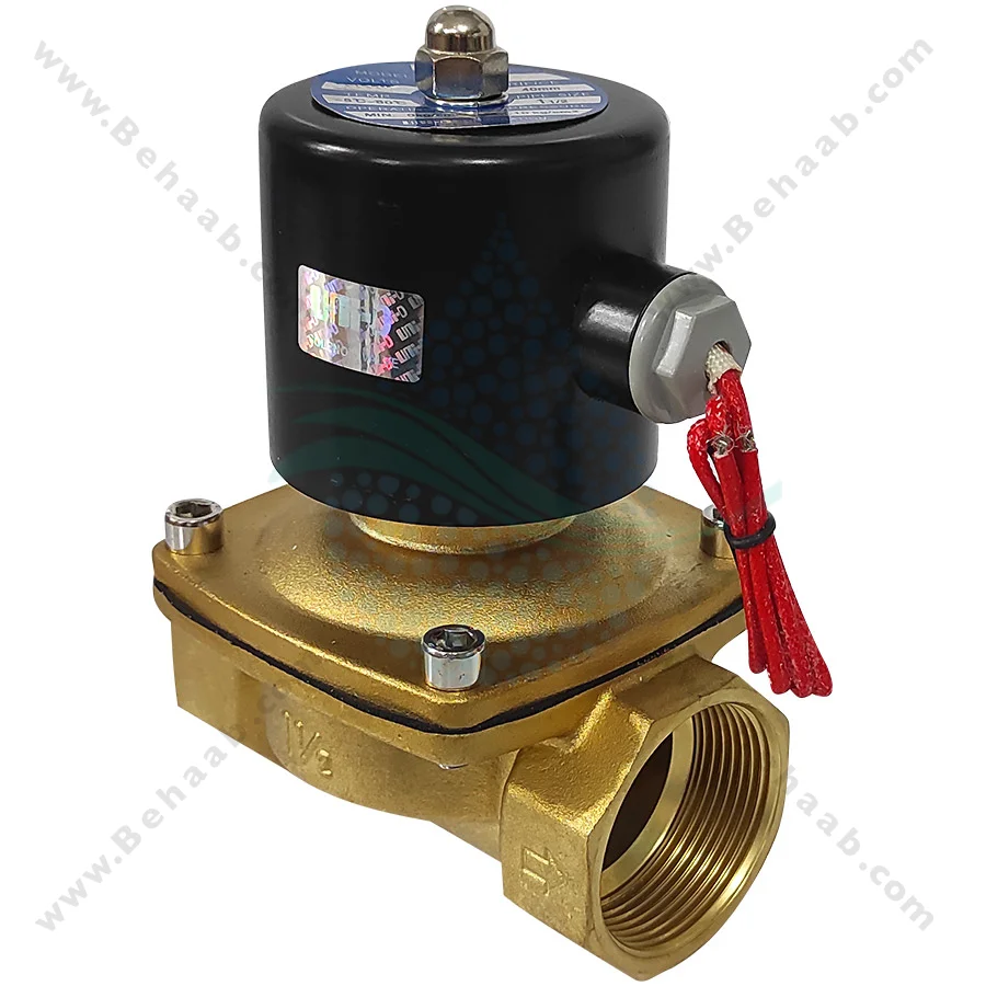 شیر برقی تصفیه آب یونیدی مدل UW-40 سایز 1/2-1 اینچ - 1-1/2inch UW-40 Uni-D Type Water Solenoid Valve 220V AC