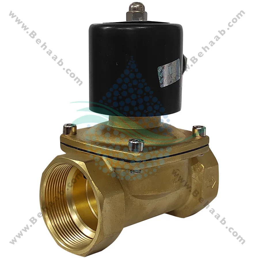 شیر برقی تصفیه آب یونیدی مدل UW-50 سایز 2 اینچ - 2 inch UW-50 Uni-D Type Water Solenoid Valve 220V AC