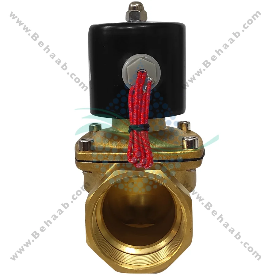 شیر برقی تصفیه آب یونیدی مدل UW-50 سایز 2 اینچ - 2 inch UW-50 Uni-D Type Water Solenoid Valve 220V AC