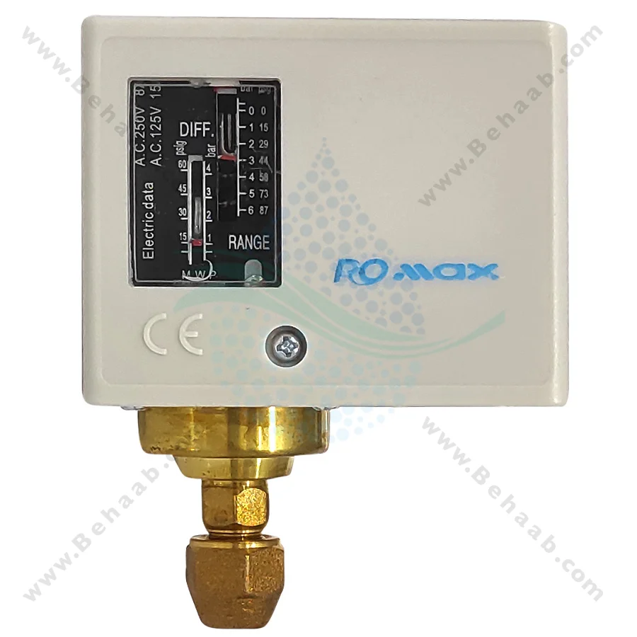 پرشر سوئیچ رومکس مدل P506E - Pressure Switch RO MAX P506E