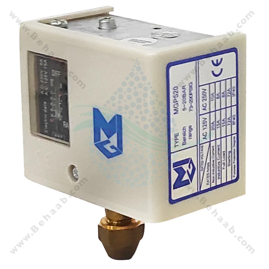 پرشر سوئیچ MG مدل P520E - Pressure Switch Controller MG P520E