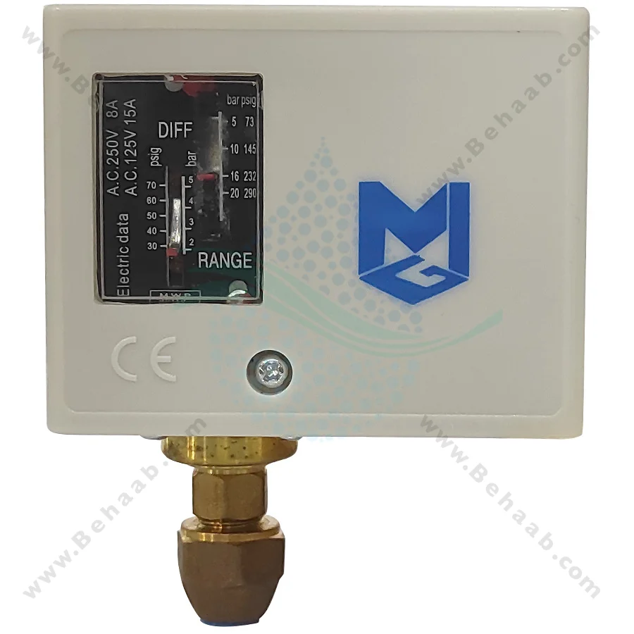 پرشر سوئیچ MG مدل P520E - Pressure Switch Controller MG P520E