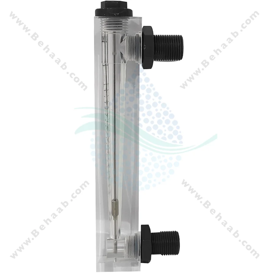 فلومتر تابلویی استریم 5GPM مدل LZM-15J - LZM-15J Panel Type Water Flow Meter 0.5-5 GPM 2-18 LPM