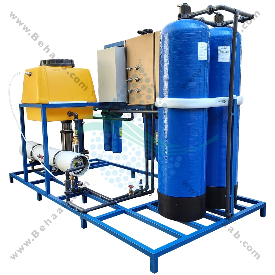 دستگاه تصفیه آب RO صنعتی 25 متر مکعب - 25000 LPH Industrial Reverse Osmosis System