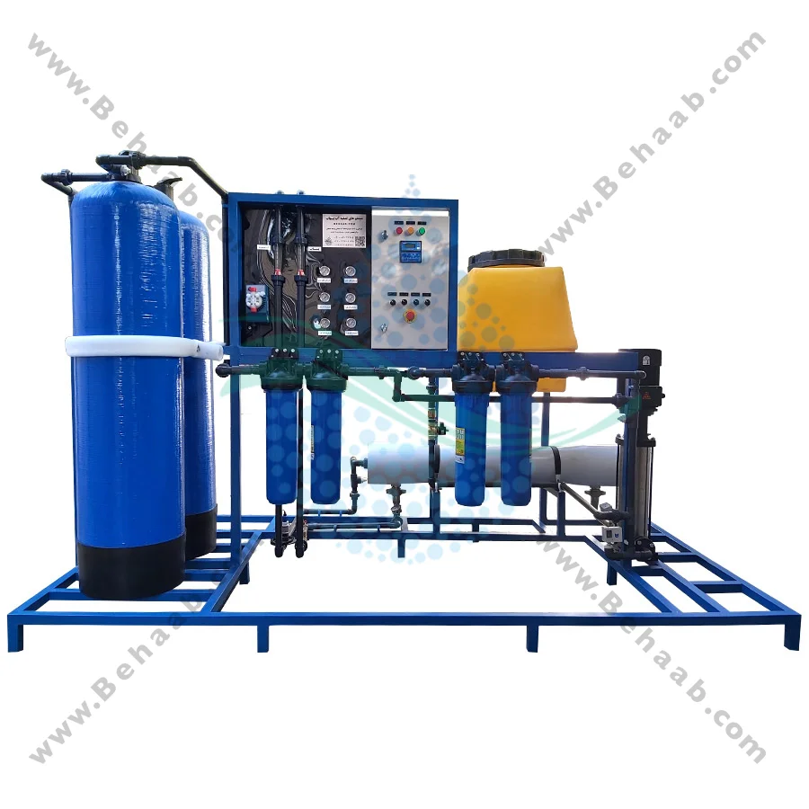 دستگاه تصفیه آب RO صنعتی 25 متر مکعب - 25000 LPH Industrial Reverse Osmosis System