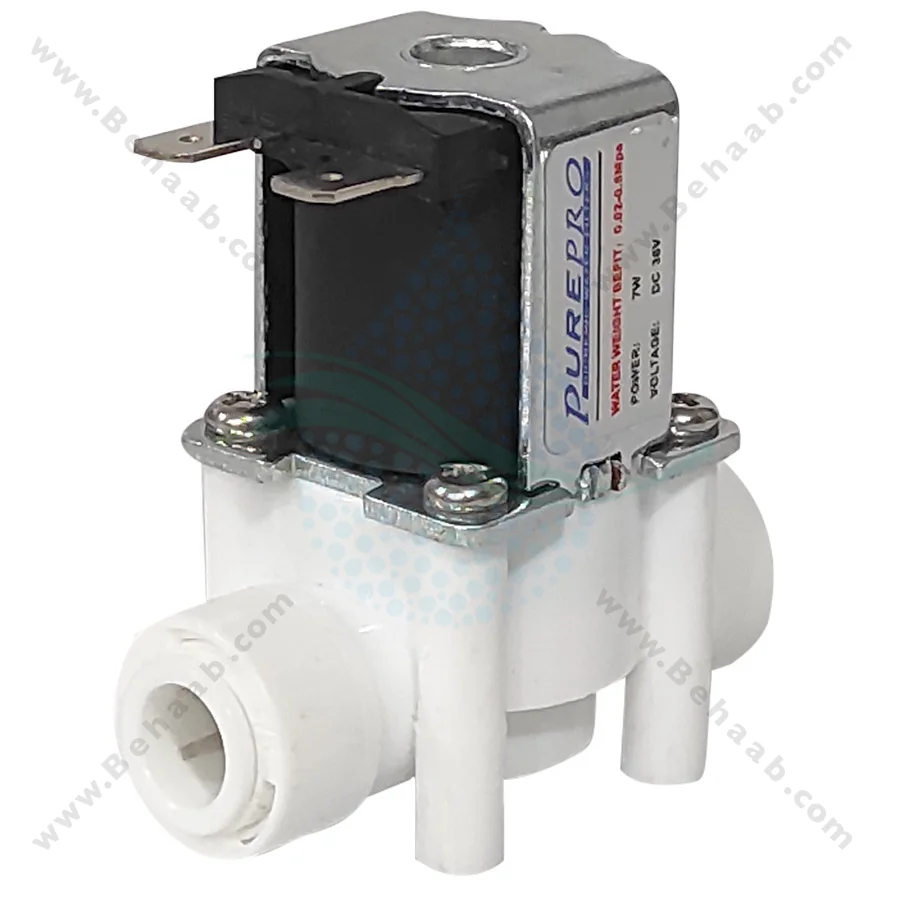 شیر برقی تصفیه آب نیمه صنعتی پیور پرو - Ro Solenoid Valve 36V DC PUREPRO