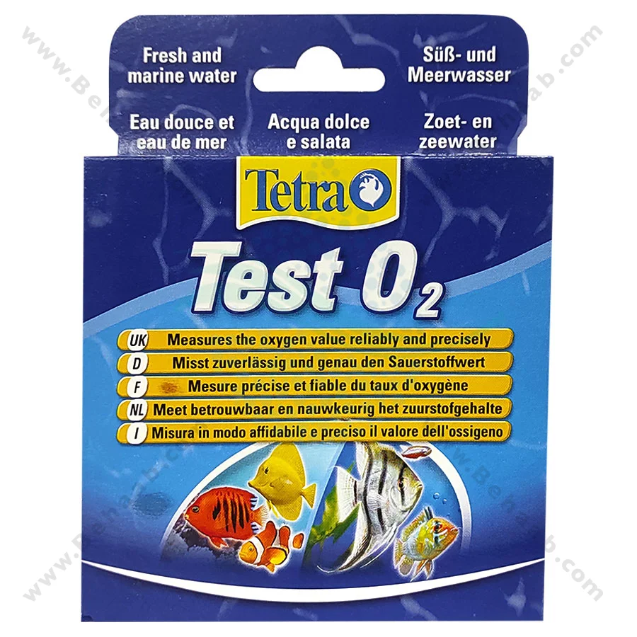 تستر اکسیژن آب آکواریوم تترا Tetra - Tetra Test O2