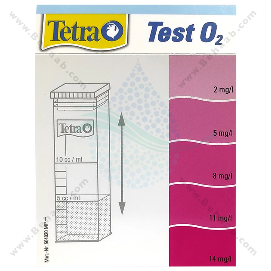 تستر اکسیژن آب آکواریوم تترا Tetra - Tetra Test O2