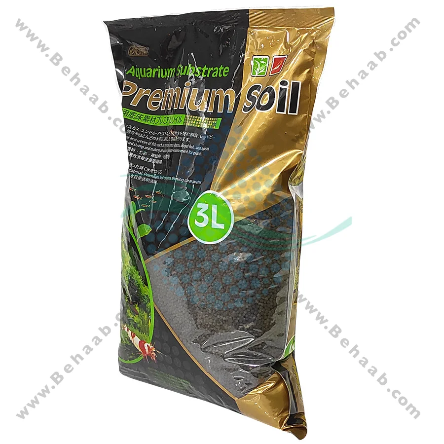 خاک آکواریوم پلنت برند ISTA ژاپن - پرمیوم 3 لیتر - Aquarium Substrate Premium Soil ISTA 3L