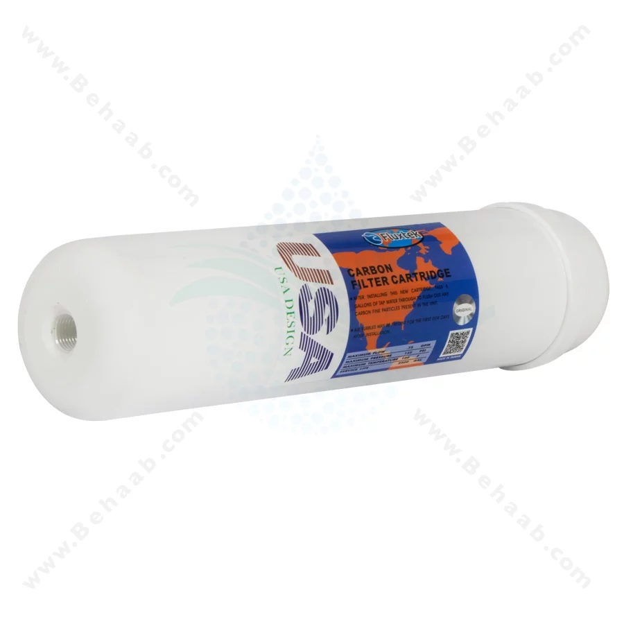 پک 3 عددی فیلتر تصفیه آب اینلاین فلاکستک - 3-Stage Inline Water Filter Replacement PP UDF CTO