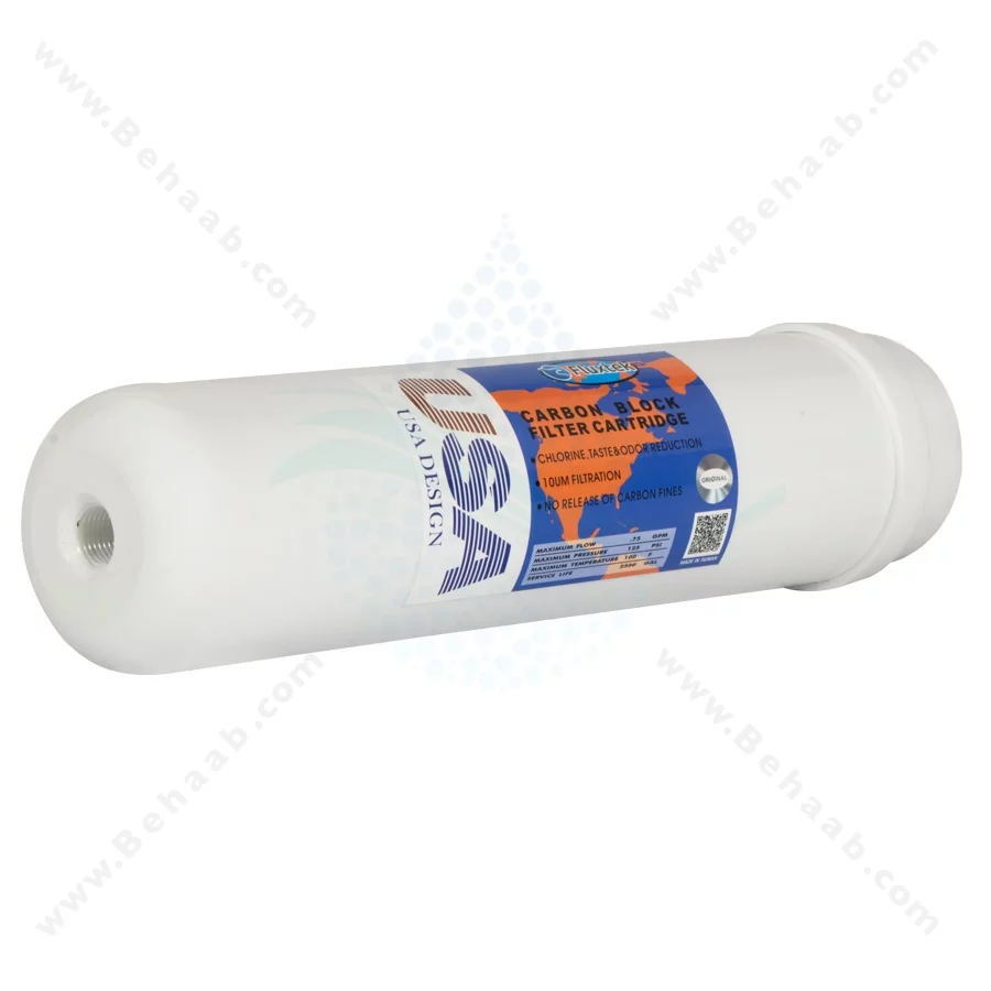 پک 3 عددی فیلتر تصفیه آب اینلاین فلاکستک - 3-Stage Inline Water Filter Replacement PP UDF CTO