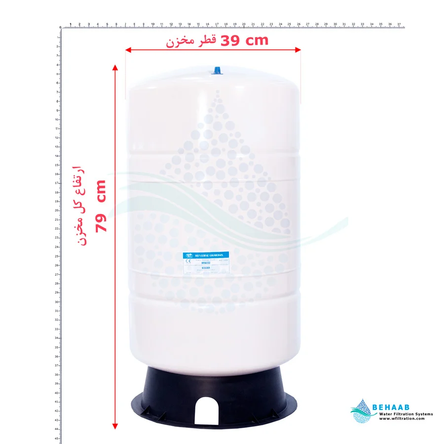 مخزن تصفیه آب 20 گالن تانک پک RO-2000 - TankPAC PAE RO-2000 Reverse Osmosis Storage Tank