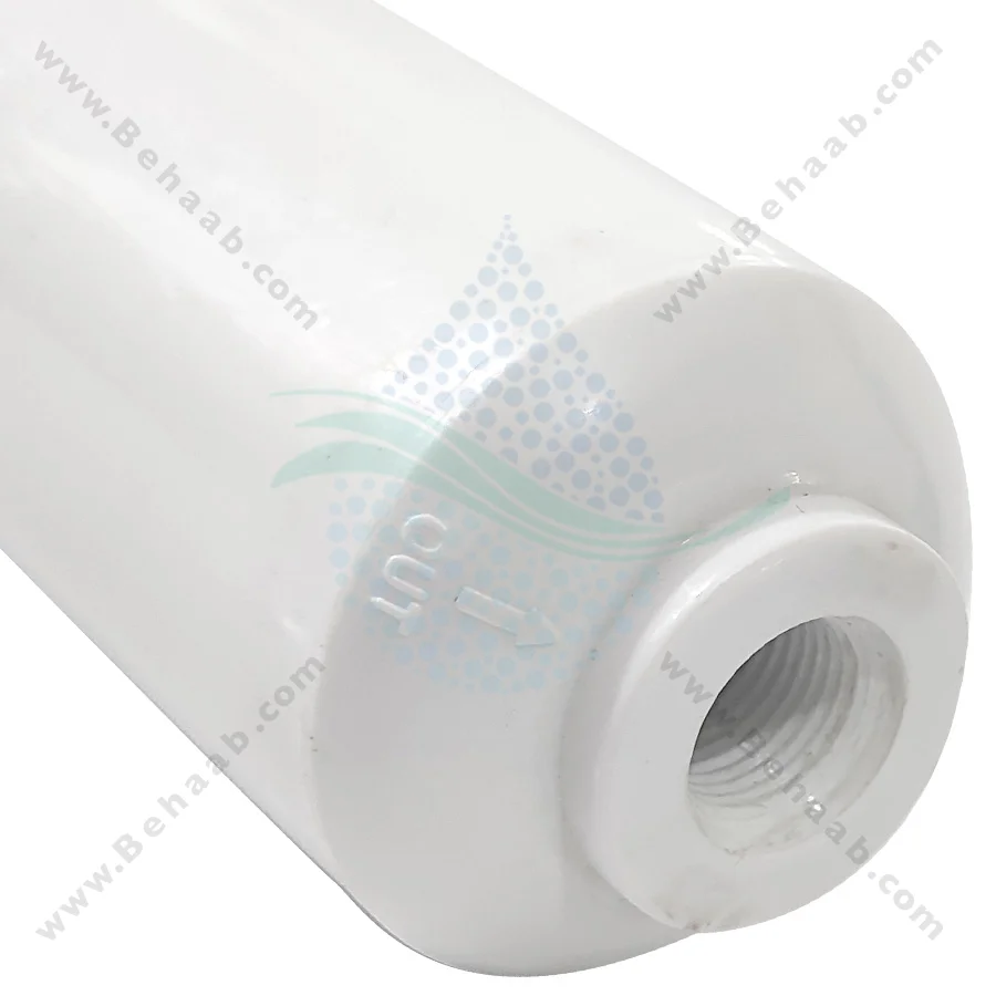 پوسته کارتریج اینلاین فیلتر تصفیه آب - Empty Inline Refillable Cartridge Shell